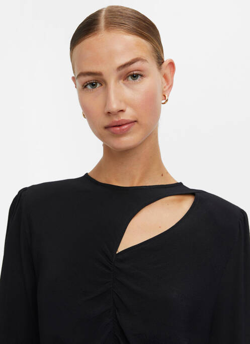 Robe longue noir OBJECT pour femme