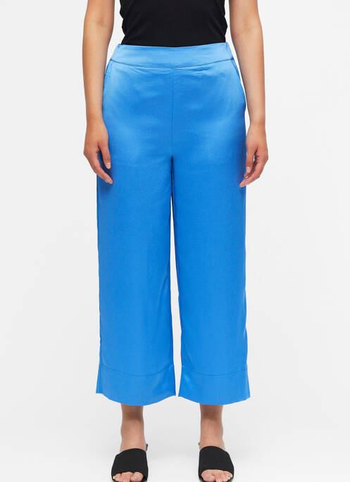 Pantalon large bleu OBJECT pour femme