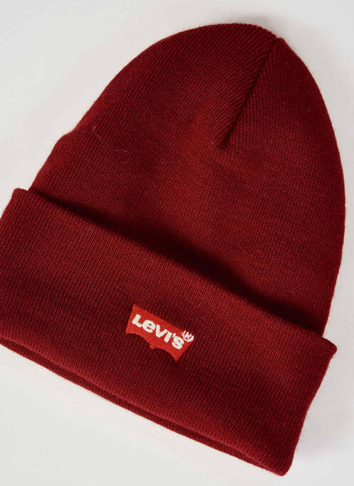 Bonnet rouge LEVIS homme
