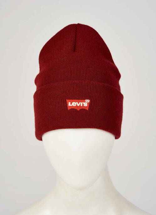 Bonnet rouge LEVIS homme