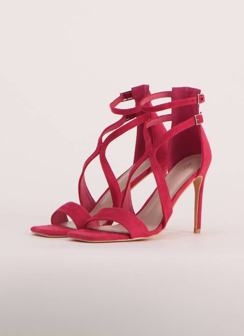 Sandales/Nu pieds rose MORGAN femme