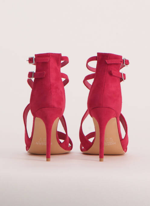 Sandales/Nu pieds rose MORGAN femme