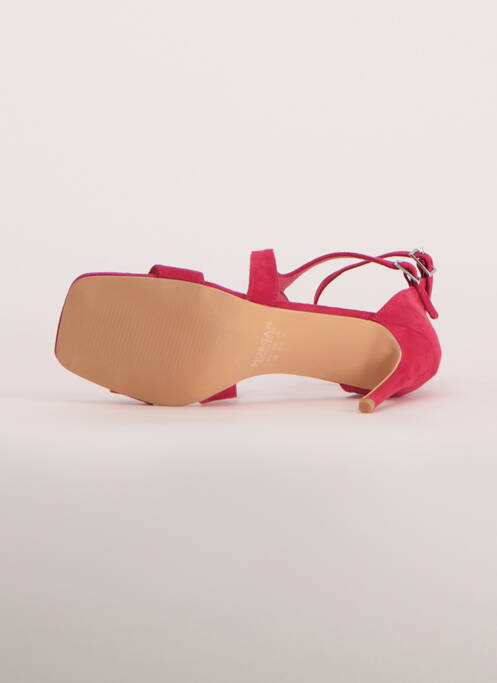 Sandales/Nu pieds rose MORGAN femme