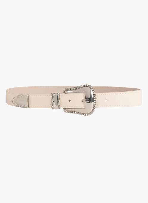 Ceinture beige MORGAN femme