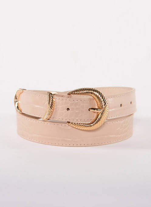 Ceinture beige MORGAN femme