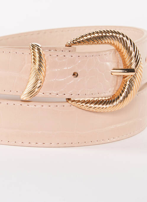 Ceinture beige MORGAN femme
