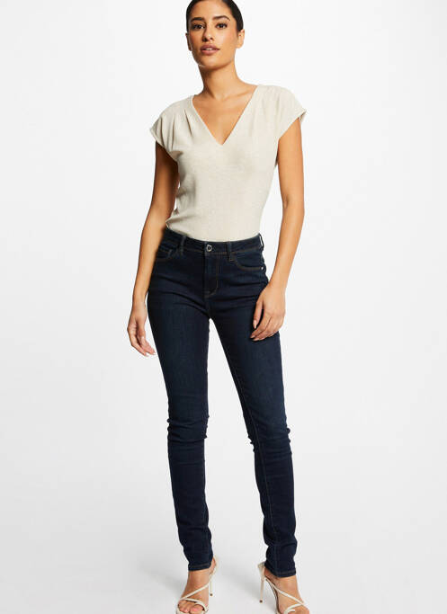 Top beige MORGAN pour femme