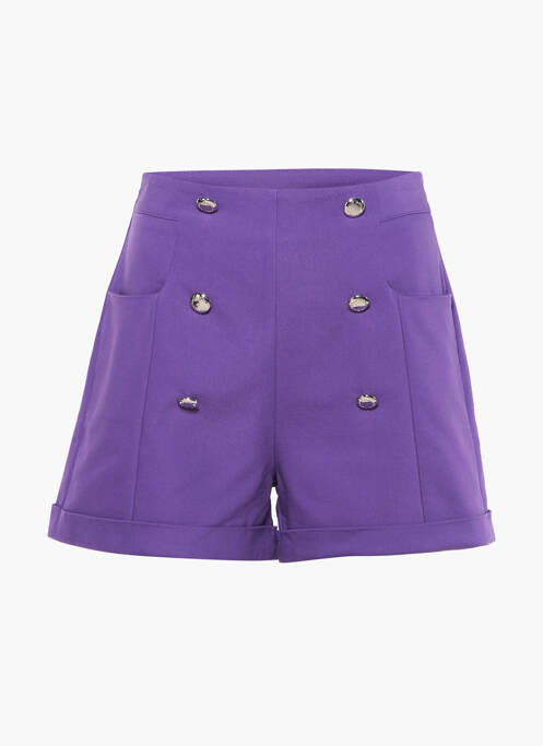 Short violet MORGAN pour femme