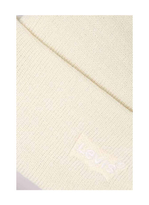 Bonnet blanc LEVIS femme