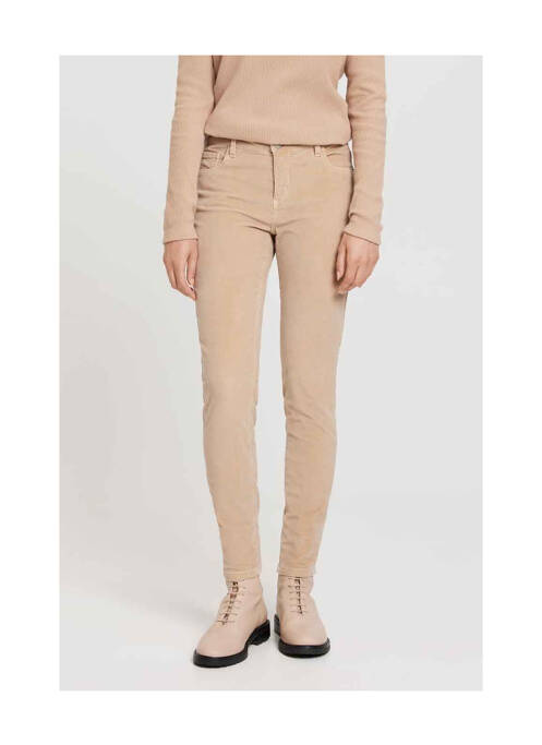Jeans skinny beige OPUS pour femme