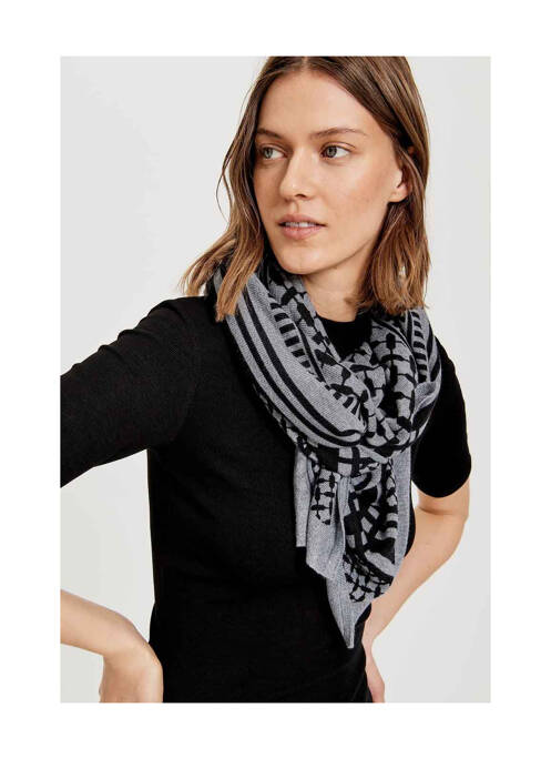 Foulard gris OPUS pour femme