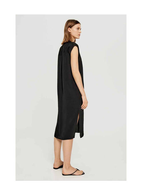 Robe longue noir OPUS pour femme
