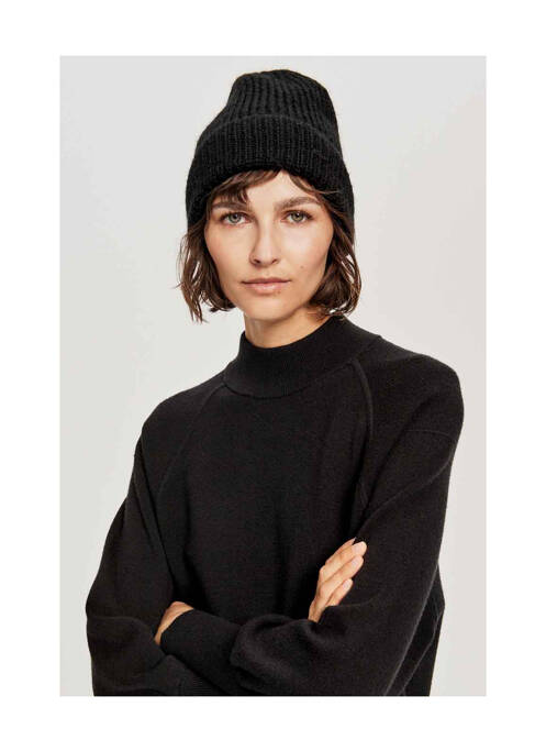 Bonnet noir OPUS femme