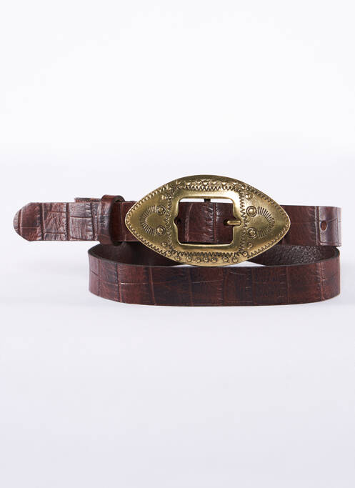 Ceinture marron LEGEND pour femme