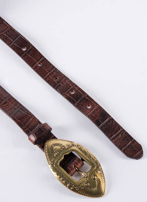 Ceinture marron LEGEND pour femme