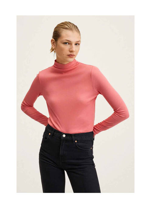 Top rose MANGO pour femme