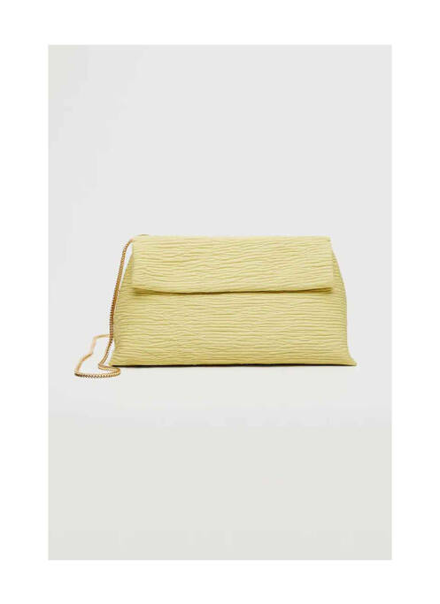 Sac jaune MANGO pour femme