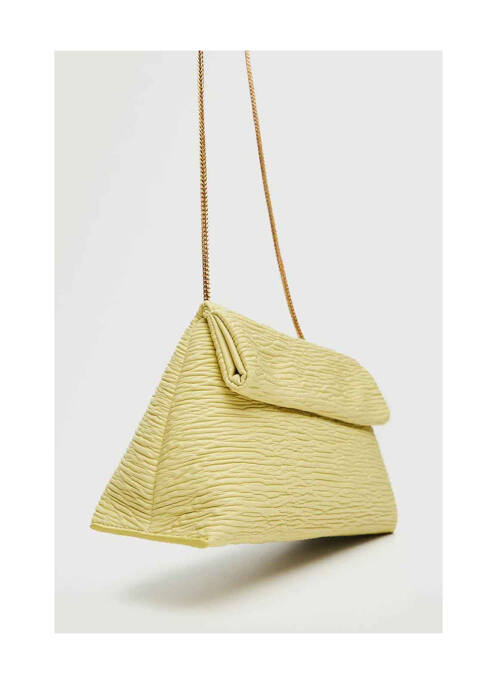 Sac jaune MANGO pour femme