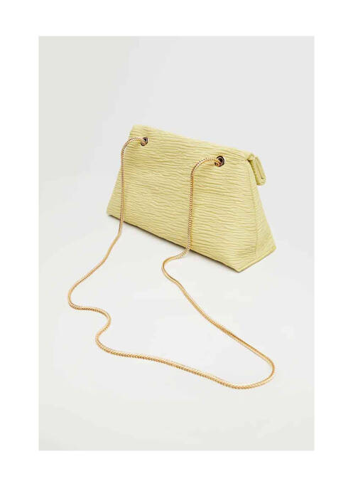 Sac jaune MANGO pour femme