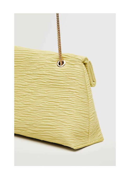 Sac jaune MANGO pour femme