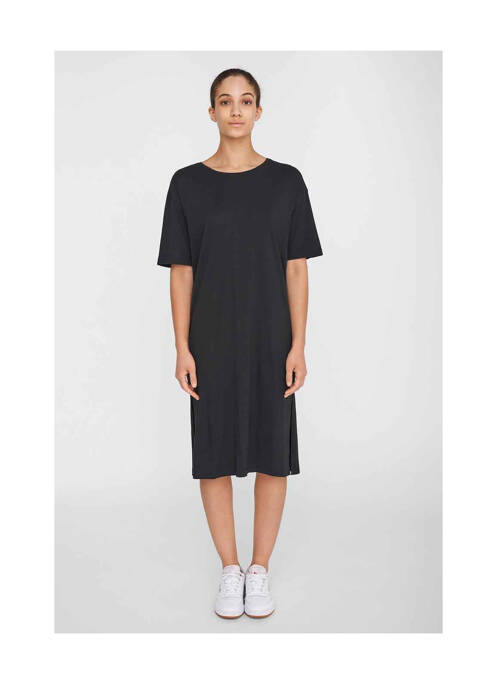 Robe mi-longue noir NOISY MAY pour femme