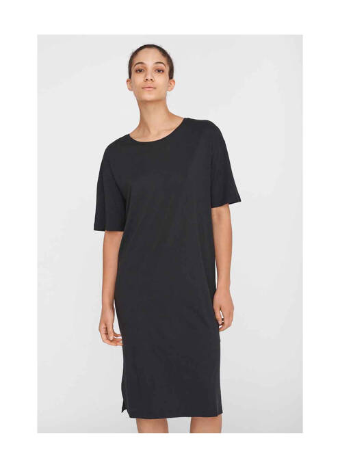 Robe mi-longue noir NOISY MAY pour femme