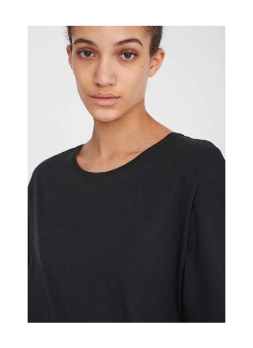 Robe mi-longue noir NOISY MAY pour femme