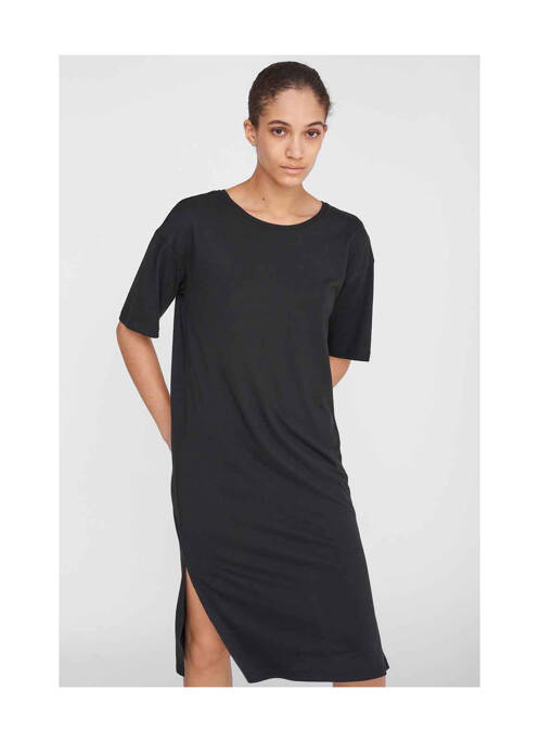 Robe mi-longue noir NOISY MAY pour femme