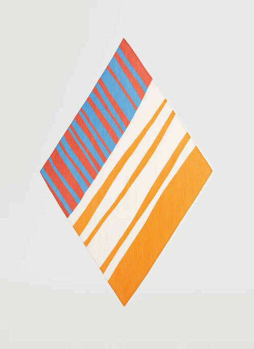 Foulard beige MANGO pour femme