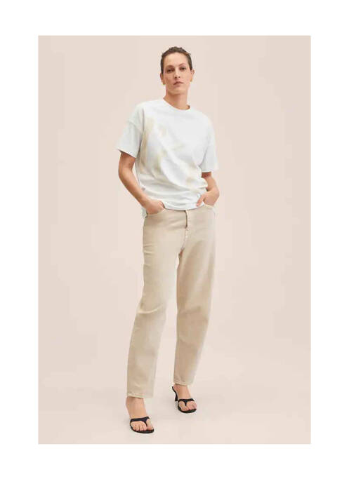 T-shirt vert MANGO pour femme