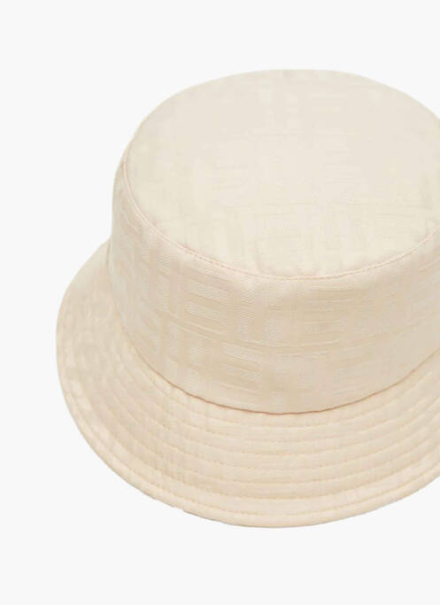 Chapeau beige MANGO femme