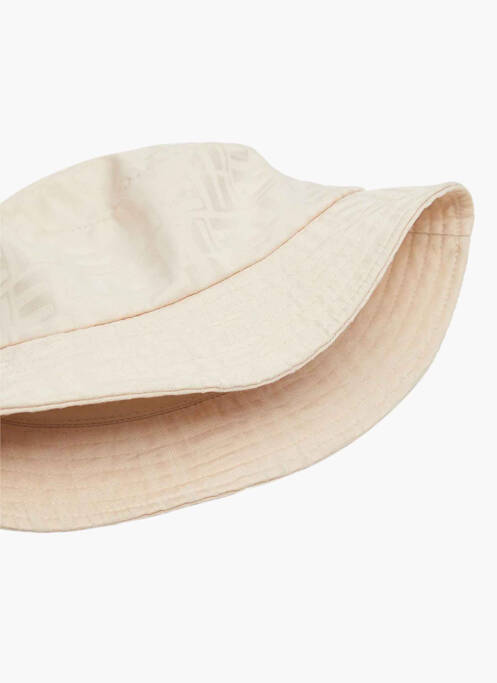 Chapeau beige MANGO femme