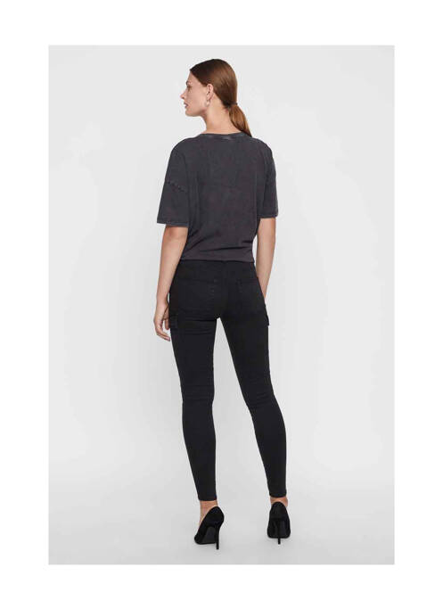 Pantalon cargo noir NOISY MAY pour femme