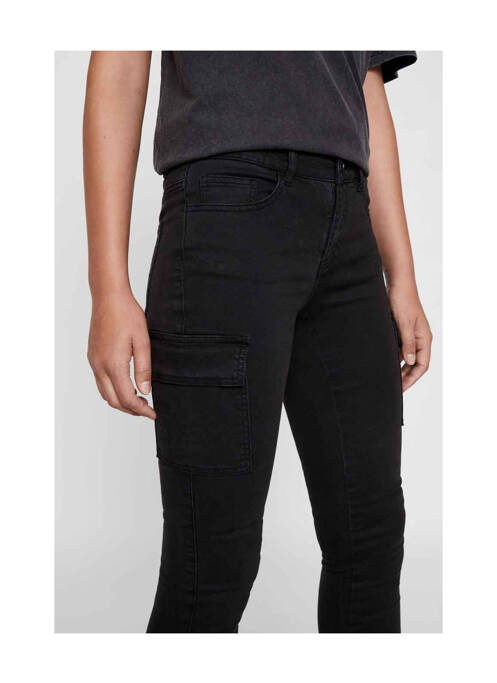 Pantalon cargo noir NOISY MAY pour femme