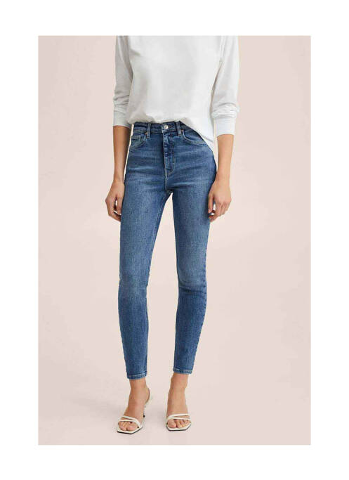 Jeans skinny bleu MANGO pour femme
