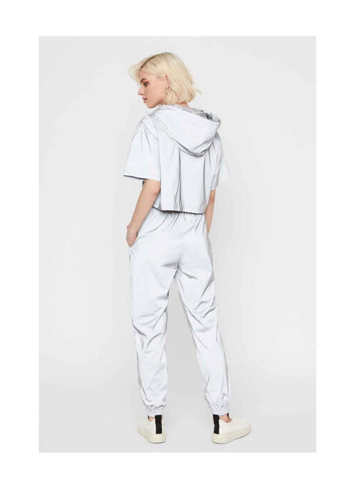 Jogging argent NOISY MAY pour femme