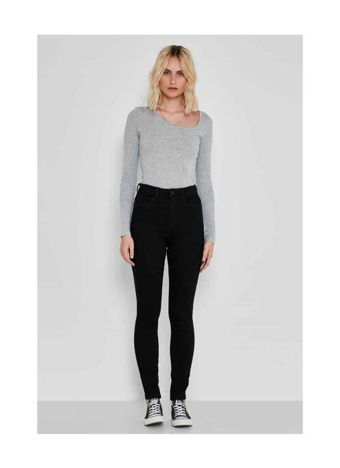 Jeans skinny noir NOISY MAY pour femme
