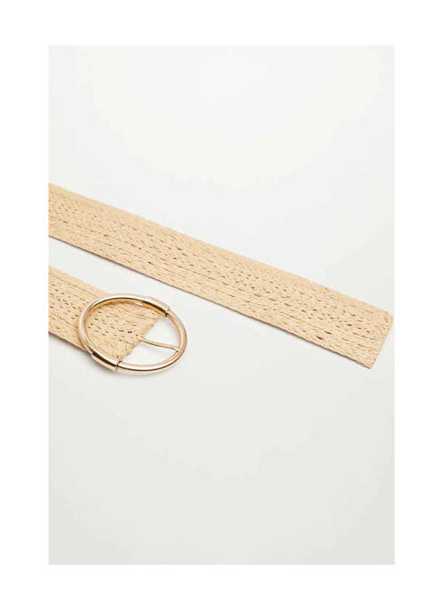 Ceinture beige MANGO femme