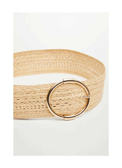 Ceinture beige MANGO femme