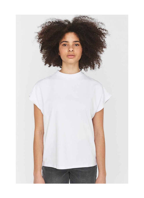 T-shirt blanc NOISY MAY pour femme
