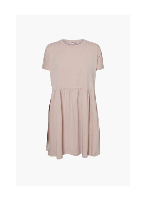 Robe courte beige NOISY MAY pour femme