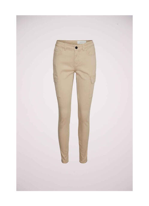 Pantalon cargo gris NOISY MAY pour femme