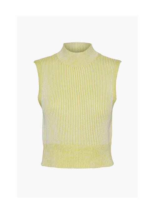 Débardeur jaune NOISY MAY pour femme