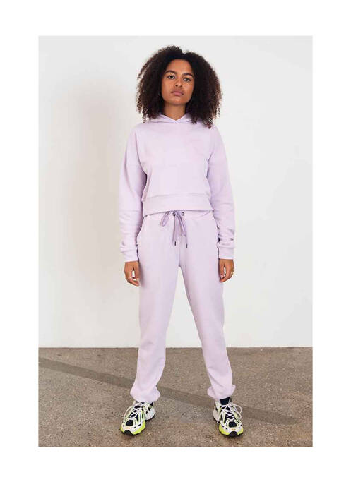 Jogging violet NOISY MAY pour femme