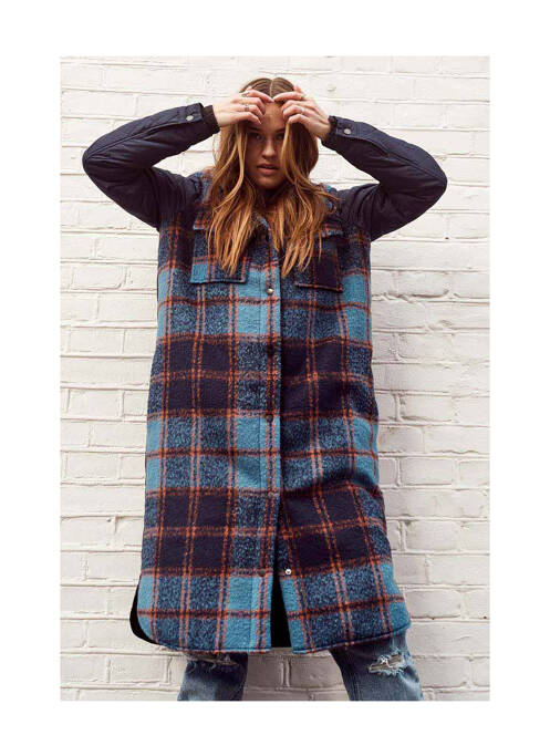 Veste casual bleu NOISY MAY pour femme
