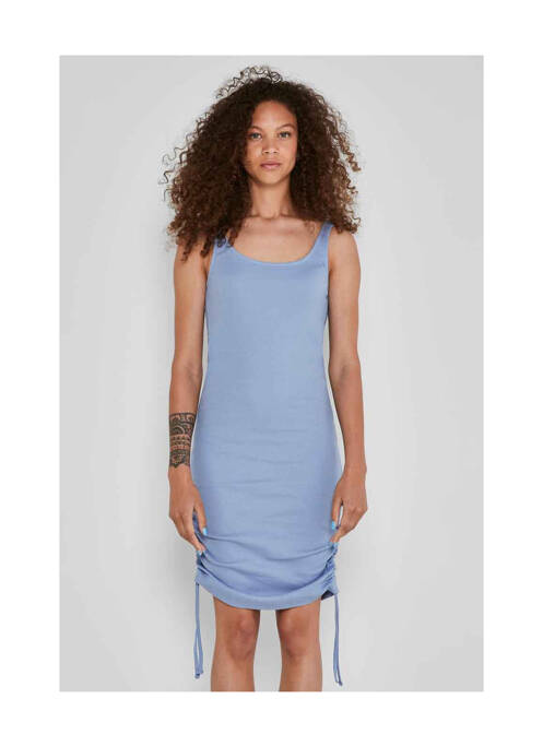 Robe courte bleu NOISY MAY pour femme