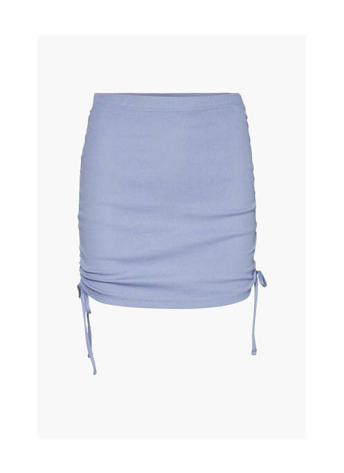Jupe courte bleu NOISY MAY pour femme