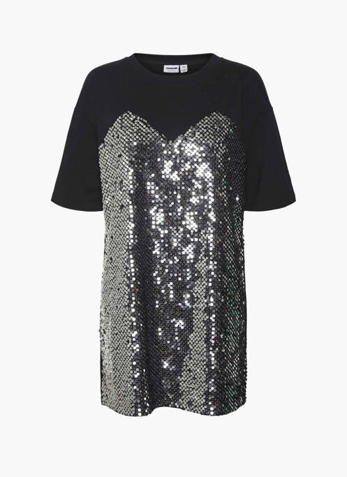 Robe courte noir NOISY MAY pour femme