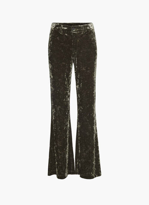 Pantalon flare vert NOISY MAY pour femme