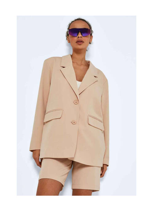 Blazer beige NOISY MAY pour femme